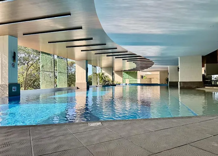2br Qc Furnished W 300mbps Net Free Pool Use Manila